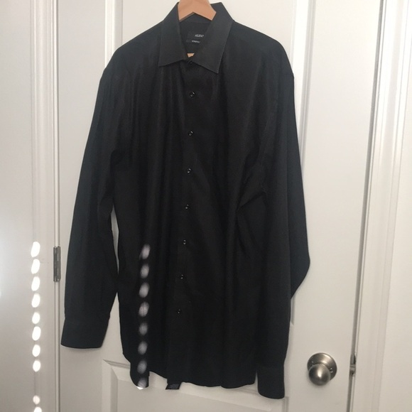 ALFANI Men’s TALL BUTTON DOWN Shirt 16 1/2 33-37 -Large - Picture 5 of 7